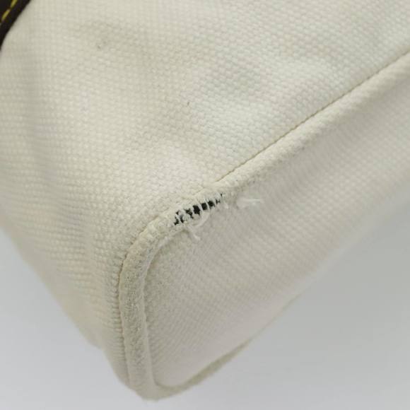 LOUIS VUITTON Antigua Cabas GM Tote Bag White Dark Brown M40033 LV Auth bs19171 - Picture 15 of 16